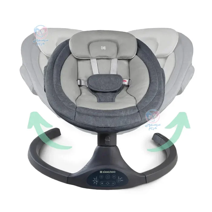 گهواره برقی کیکابو کودی Kikkaboo Codie طوسی تیره