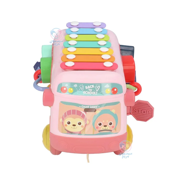 اتوبوس جایگذاری اشکال و بلز سوببر Sobebear 1022-24 صورتی