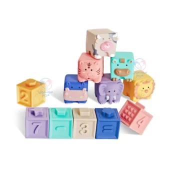 بلوک حیوانات سیلیکونی نرم 1001