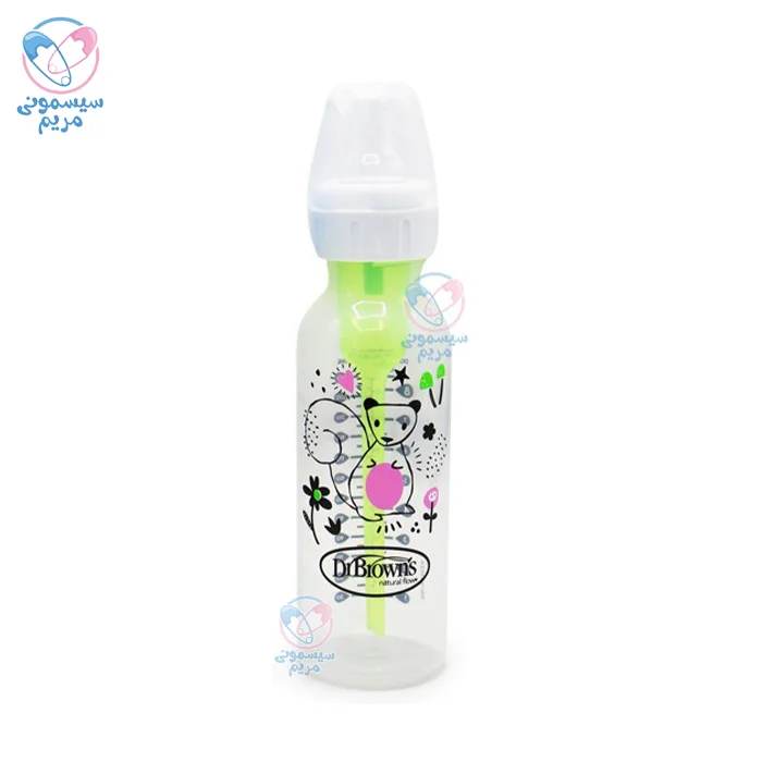 شیشه شیر 250 میل طلقی دکتر براون سنجاب Dr.Brown's 81108