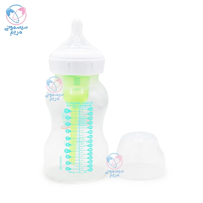 شیشه شیر 330 میل دکتر براون هواپیما Dr.Brown's 111001 دارای درجهبندی واضح