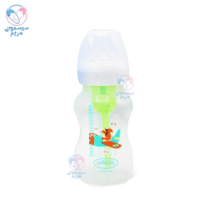 شیشه شیر 330 میل دکتر براون هواپیما Dr.Brown's 111001