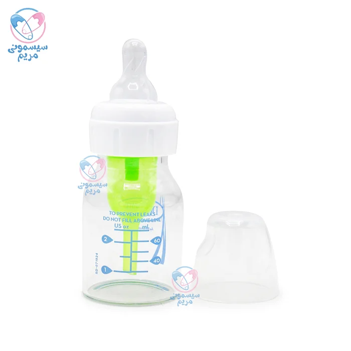 شیشه شیر 60 میل پیرکس لاغر دکتر براون 061 Dr.Brown's