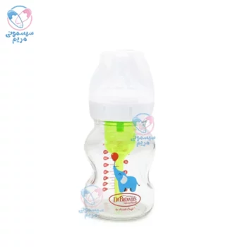 شیشه شیر تپل 150 میل پیرکس دکتر براون فیل Dr.Brown's