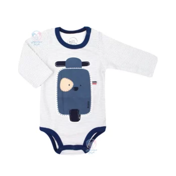لباس نوزادی نیلی ماشین Nili زیر دکمه آستین بلند