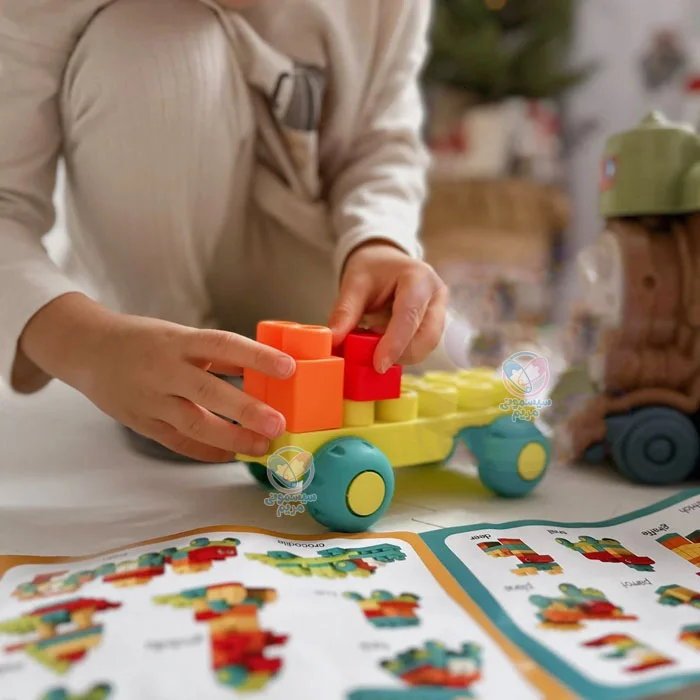 لکوموتیو لگویی 19 تیکه 6116 تحریک خلاقیت و تخیل