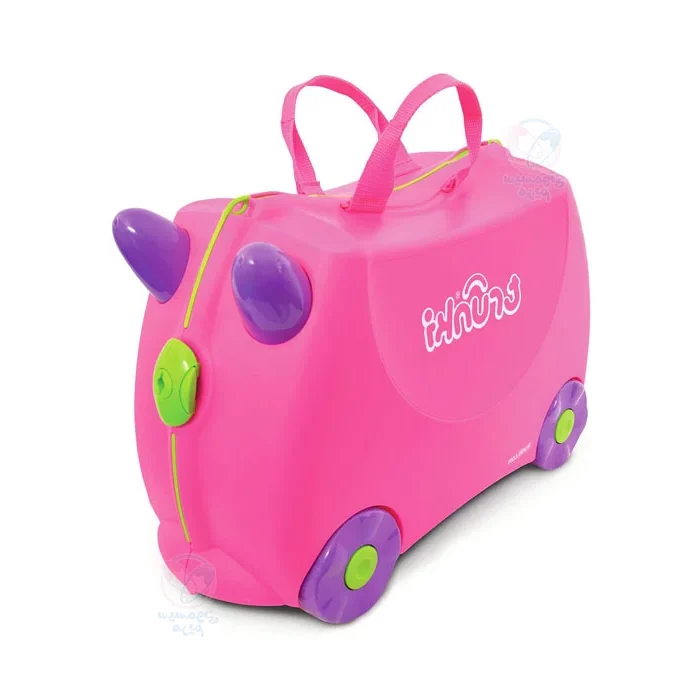 چمدان چرخدار صورتی ترانکی Trunki