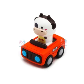 گاو ماشین سوار فشاری 00212 نارنجی