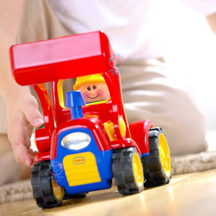 بولدوزر تولو مناسب برای کودکان 1 تا 5 سال