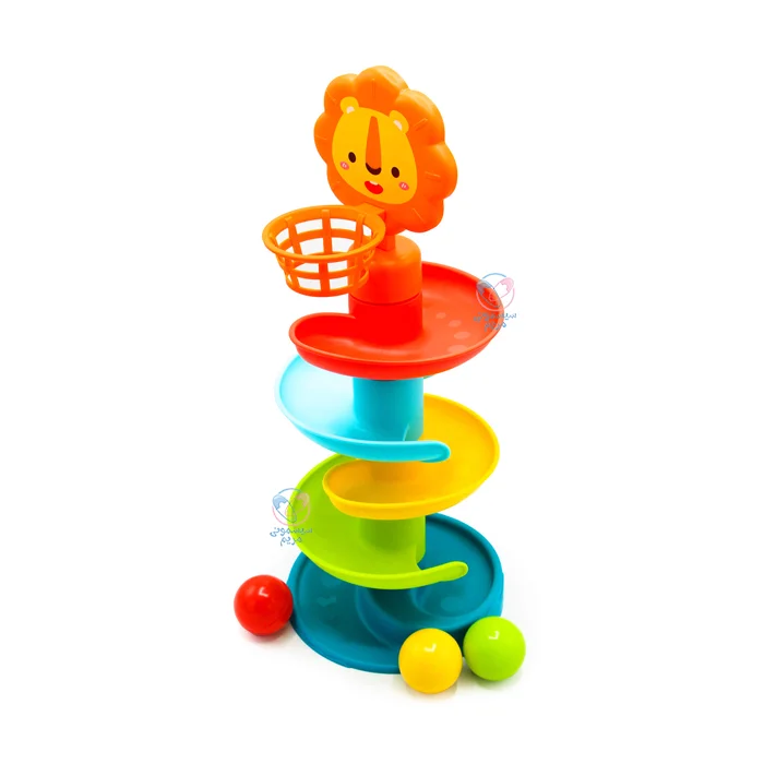 توپ سرسره هانگر هانگر ساختهشده از پلاستیک مقاوم و ایمن