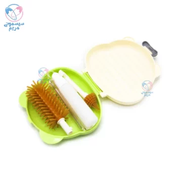 شیشه شور سیلیکونی مسافرتی خرس