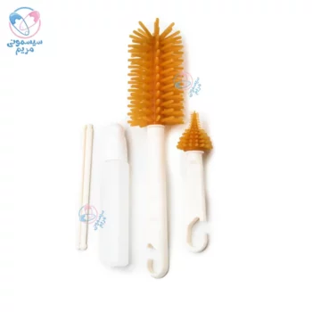 شیشه شور سیلیکونی مسافرتی خرس