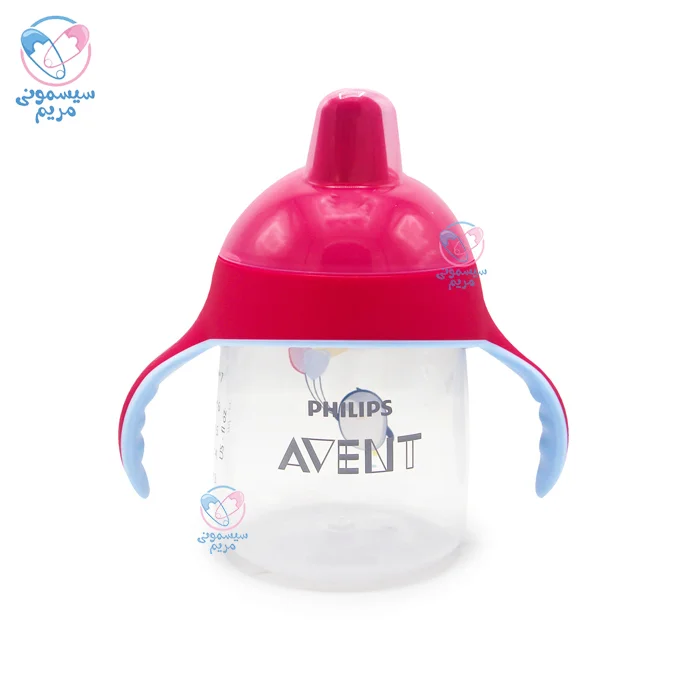 لیوان پنگوئنی 260 میل اونت Avent صورتی