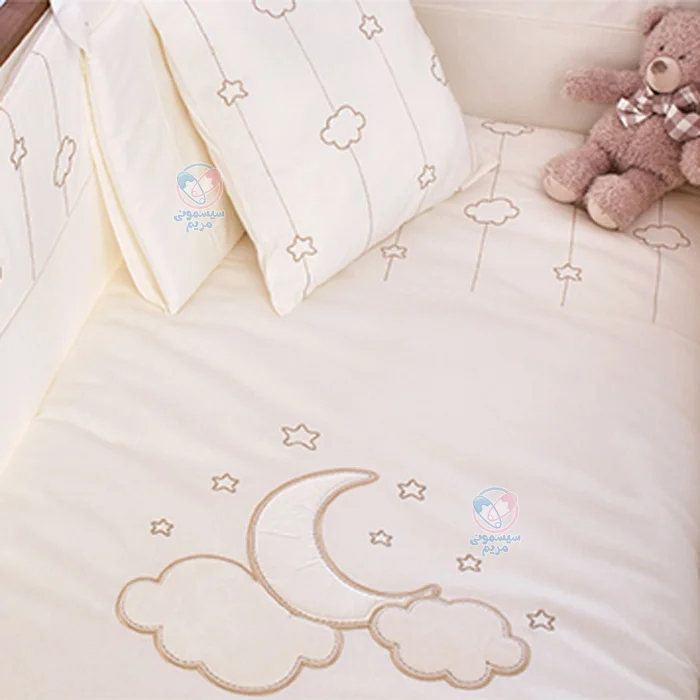 سرویس خواب 8 تیکه ماه و ستاره فونا بیبی 0502 Funna Baby کرم