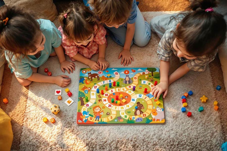 برای تازه‌کارها و مبتدیان، همیشه بازی‌هایی با قوانین ساده و قابل یادگیری انتخاب کنید. 