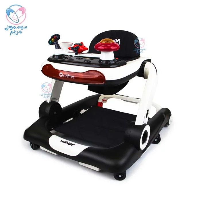 چرخهای عقب با حرکت مستقیم برای ثبات بیشتر هنگام راه رفتن