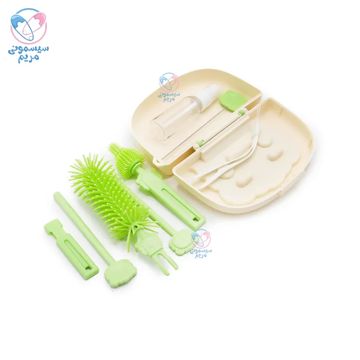 ست شیشه شور مسافرتی و پرتابل فاقد مواد مضر و BPA