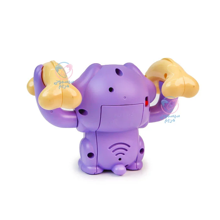 سگ موزیکال ملق زن 116-2 بنفش