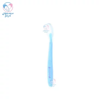 قاشق سیلیکونی بیبی سیل Babisil آبی