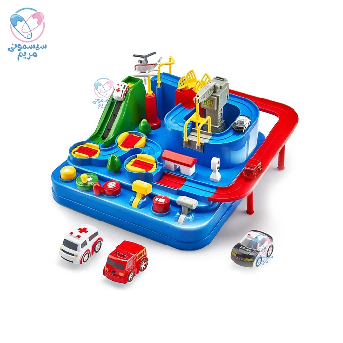 ماشین و سرسره رسکیو سیتی Rescue City T101