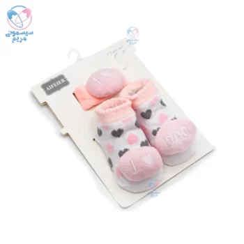 ست پاپوش و مچ بند جغجغه ای آی فیر Aifeler Love