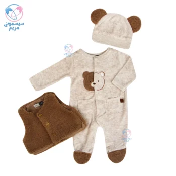 سرهمی مخمل و ژیله تدی ایندیگو ارس Indigo Aras 24206