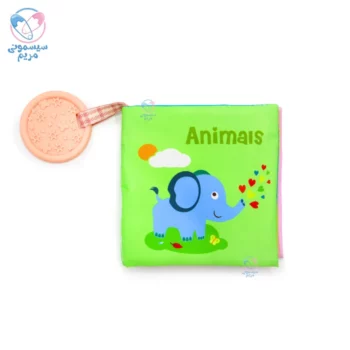 کتاب پارچه ای و حمام کیکابو Kikkaboo Forest Animals