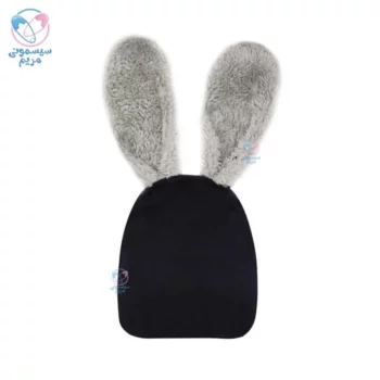 کلاه نخی گوش خرگوش پاپو Papo Alty 250445 ذغالی
