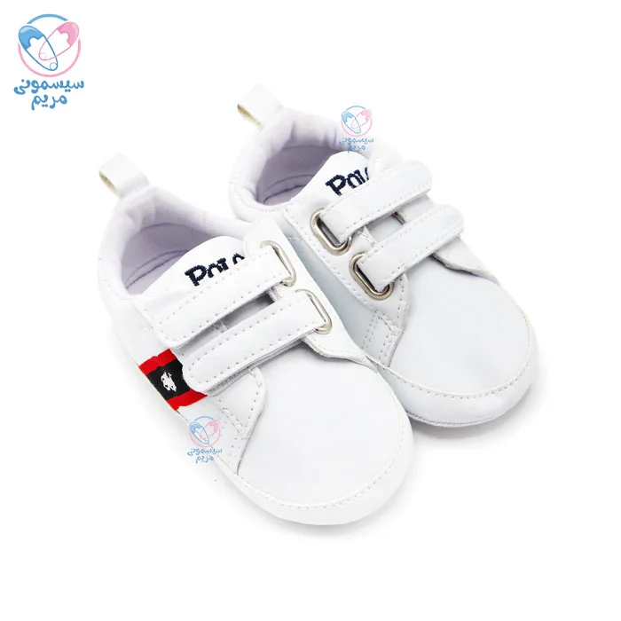 پاپوش دو چسب بغل خط قرمز پولو Polo