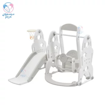 تاب و سرسره بازی میدلیکس Midelix UN-CT20 سفید طوسی