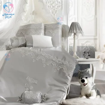 سرویس روتختی 8 تیکه مامی شاپ توردار Momishop m8033