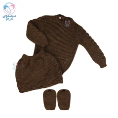 بلوز و دامن بافت بیبی میو Baby Mio 6116