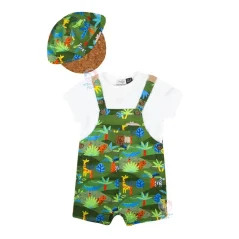 دوبندی و تیشرت و کلاه پسرانه زو ایندیگو Indigo 14201