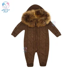 سرهمی بافت کلاهدار بیبی میو Baby Mio 7056