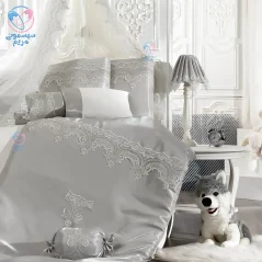 سرویس روتختی 8 تیکه مامی شاپ توردار Momishop m8033