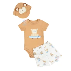 سه تیکه میمون نیلی Nili 5025