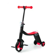 سه چرخه و اسکوتر سه کاره یونی بی بی UoniBaby قرمز