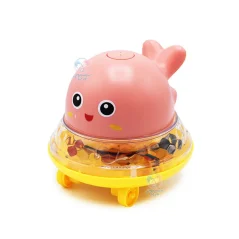 نهنگ چراغ دار و آب پاش دو کاره صورتی