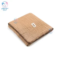 پتو دورپیچ نخی ضخیم ببسی Bebessi 4095 قهوه ای