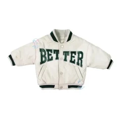 کاپشن بیسبالی تو کرکی چرم