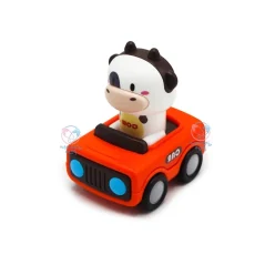 گاو ماشین سوار فشاری 00212 نارنجی